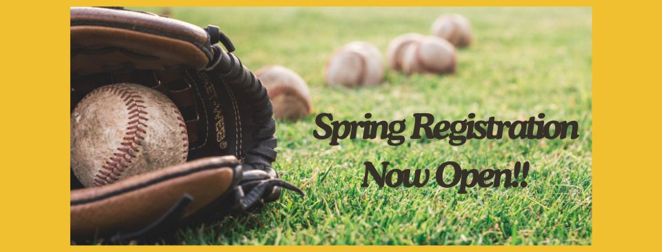 Spring Registration Now Open